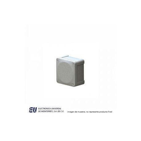 caja estanca ip65 100x100x55 c lados cerrados y placa c tornillos wdl1010s  ofrecer 715 – Lumi Material Electrico